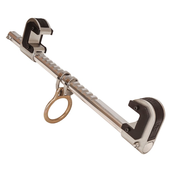 Falltech Single Ratchet Beam Anchor, For Use With 4 to 12 in W x 1 in THK Flanges, Aluminum Alloy Flange Bar/ 7531 - main